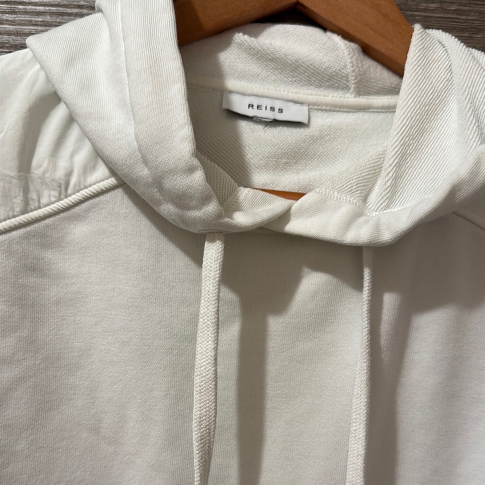 Reiss White Hoodie